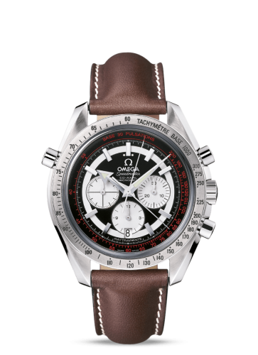 Omega Speedmaster Broad Arrow Co-Axial Rattrapante Stainless Steel / Inverted Panda